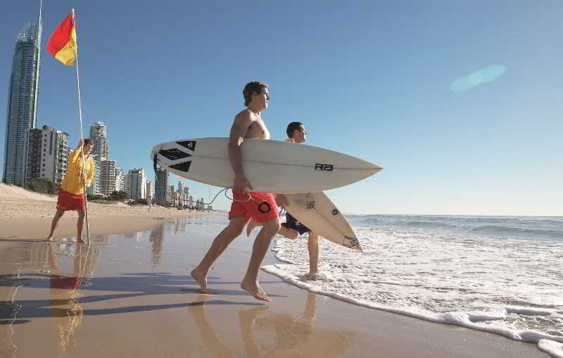 Surfers Beachside Holiday Apartments Guldkusten Exteriör bild